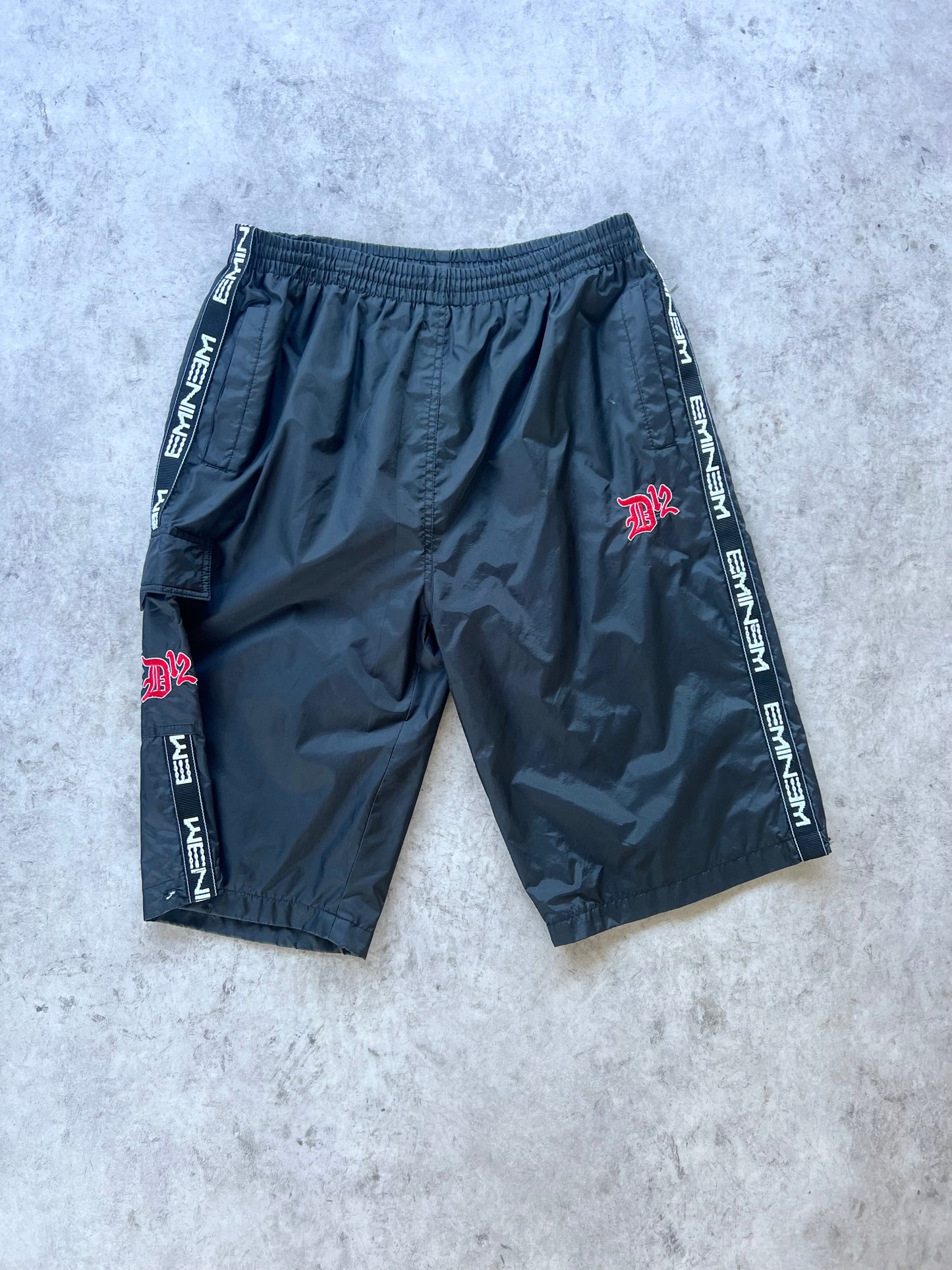Vintage Eminem D12 Rap Shorts (30”)