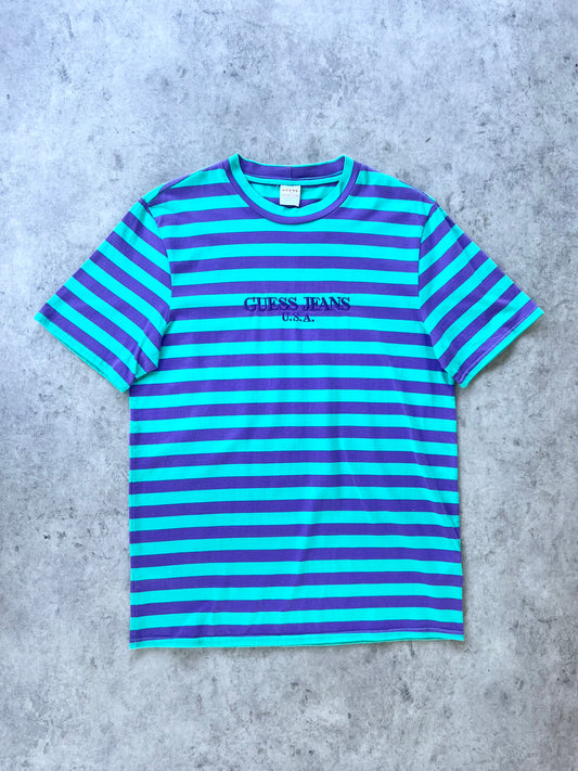 Vintage Guess Farmers Market Sean Wortherspoon Striped Tee (M)