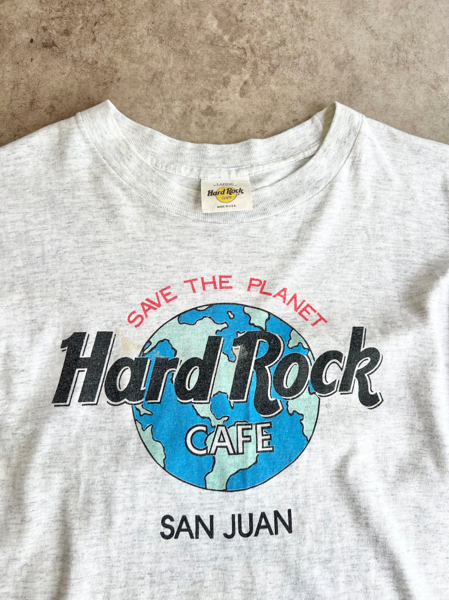 Vintage 90's Hard Rock Cafe San Juan Tee (L)