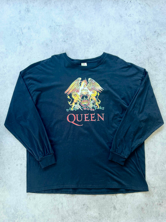 Vintage Queen Long Sleeve Band Tee (XXL)